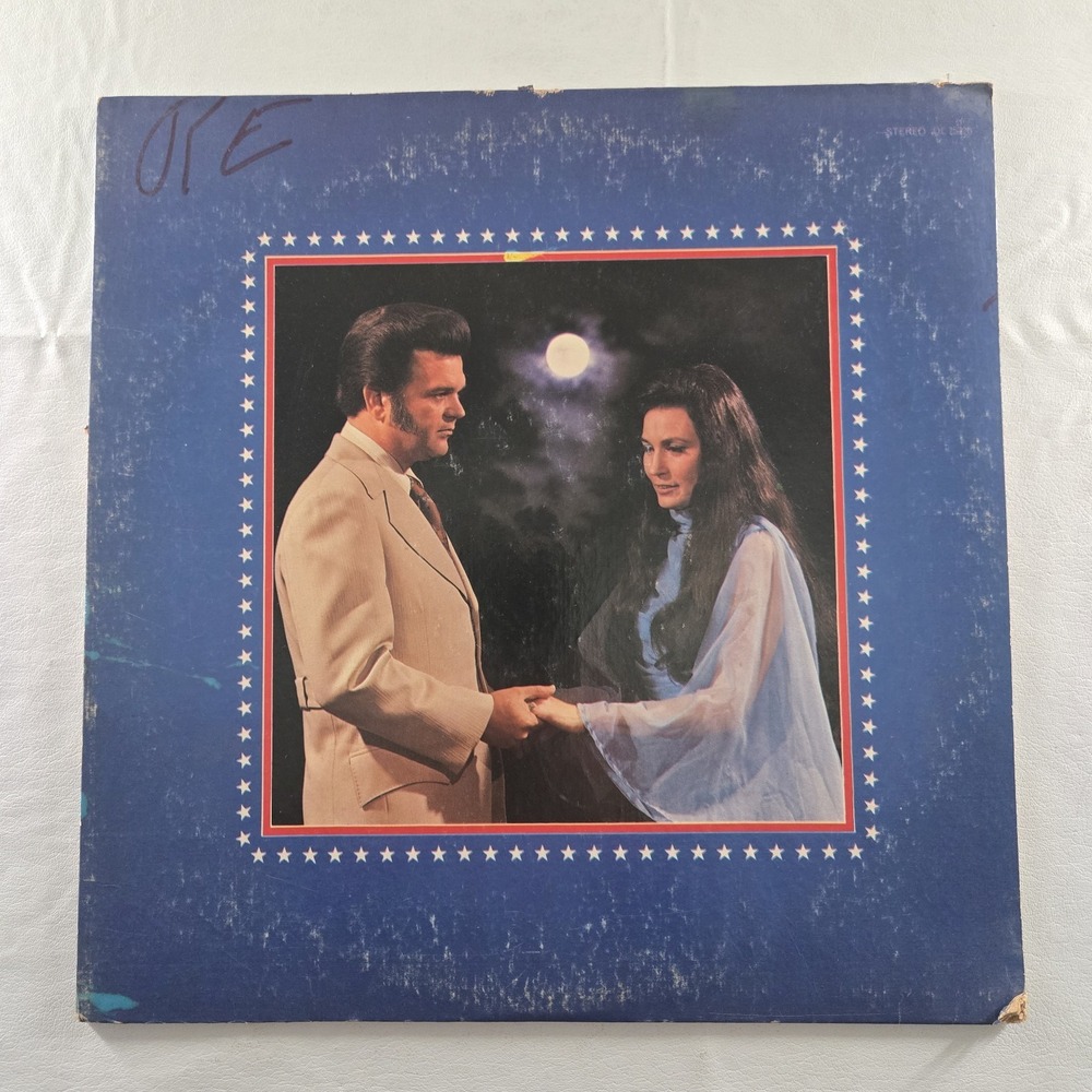 Conway Twitty Loretta Lynn Lead Me On 1971 Decca Records DL75326 Vinyl VG Tested